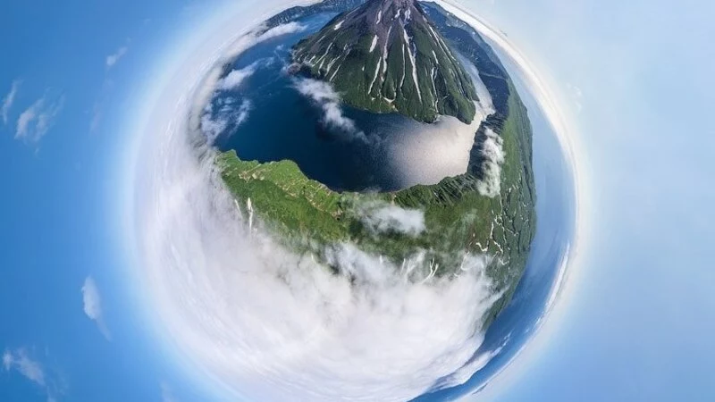 Панорамные фотографы покорили северные Курилы