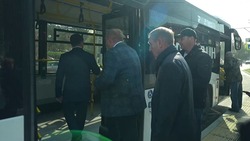 В Южно-Сахалинске прошла проверка работы общественного транспорта на проблемных маршрутах