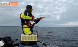 Жителям Сахалина показали играющего сивучам гитариста