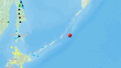 Землетрясение магнитудой 4,7 зарегистрировали на Курилах днем 7 октября