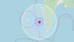 Землетрясение зарегистрировали в южной части Сахалина