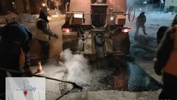 Участок дороги возле школы № 30 в Луговом отремонтировали после обращений жителей