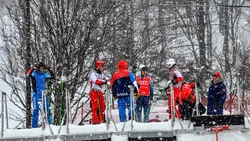 Олимпийцы протестировали на Сахалине аналог трассы ски-кросса Пхёнчхана (ФОТО и ВИДЕО)
