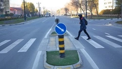 На дорогах Южно-Сахалинска построят 100 островков безопасности к концу 2023 года