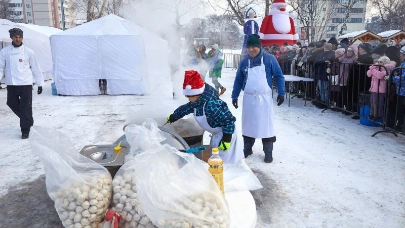Островитян приглашают на масштабный фестиваль пельменей в городской парк Южно-Сахалинска 