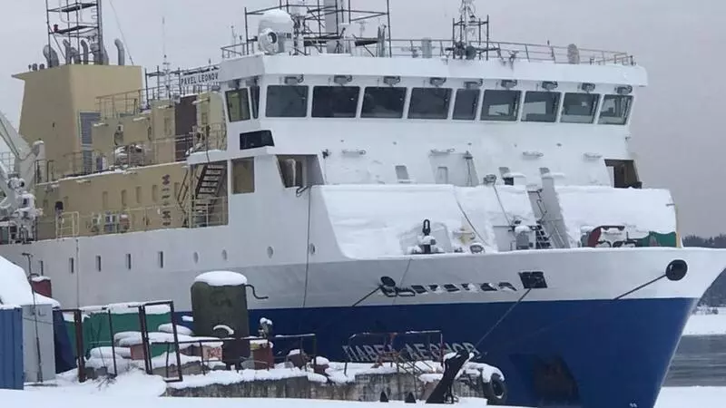 На Сахалин вышел «Адмирал Невельской»