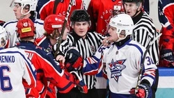 «Сахалинские Акулы» проиграли в матче против «Красной Армии» со счетом 5:2 в Москве