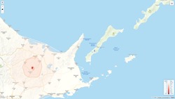 Землетрясение силой 3 балла у берега Японии ощутили жители Южных Курил
