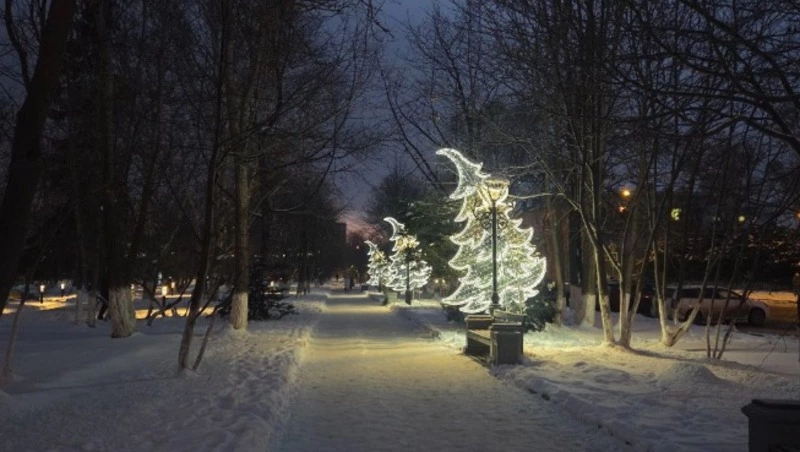 Видео с иллюминацией Южно-Сахалинска взорвало социальные сети