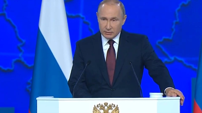 Путин вышел с Посланием Федеральному собранию в 15-й раз