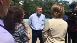 Губернатор Сахалина добрался до собачьей площадки, которая мешает строительству парка в Охе