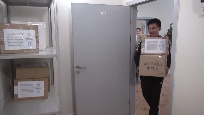 «Сахалинские корейцы» и «Клуб «Торнадо» собрали груз помощи для бойцов в зоне СВО