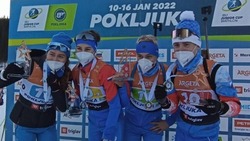 Сахалинская биатлонистка завоевала бронзу на международных соревнованиях