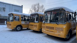 Школы в селах Сахалина получили 13 новых автобусов к Новому году
