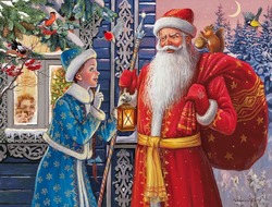 30 января — День Деда Мороза и Снегурочки. Откуда взялись всеми любимые персонажи?
