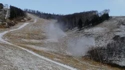 На сахалинском «Горном воздухе» включили снежные пушки