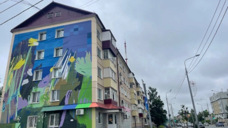 Новые муралы появятся на фасадах домов в Южно-Сахалинске 
