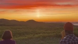 Рассвет на Парамушире показали жителям Сахалинской области