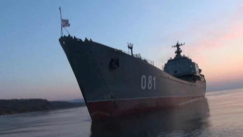 Корабли Тихоокеанского флота отразили атаку БПЛА условного противника у берегов Курил