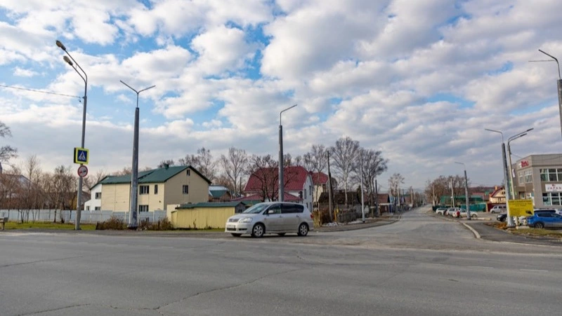 Улицу Авиационную в Южно-Сахалинске открыли после ремонта