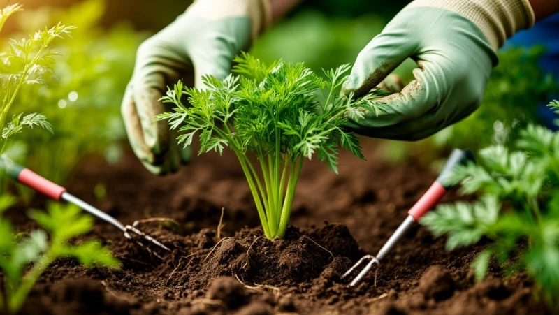 Чем полить морковь в июле, чтобы она не горчила и не трескалась: советы из личного опыта