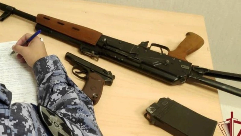 Сотрудники Росгвардии изъяли у сахалинцев 15 единиц оружия за неделю 