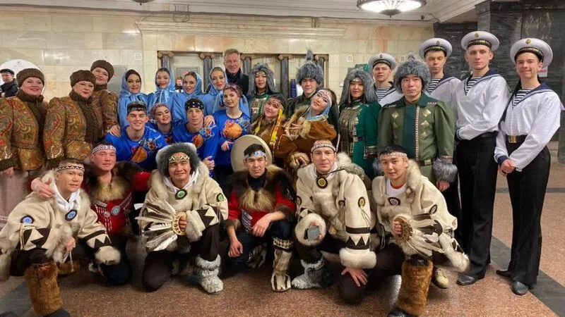 В московском метро прошел Дальневосточный концерт