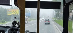 Густой туман опустился на улицы Южно-Сахалинска: дороги уходят в никуда