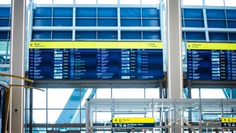  В аэропорту Южно-Сахалинска задержали восемь рейсов 24 июля