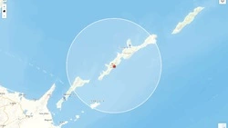  Землетрясение магнитудой 4,5 произошло на Южных Курилах 