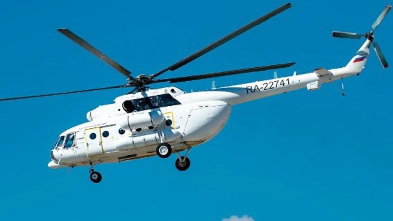 Вертолет Ми-8 выставили на продажу в Сахалинской области