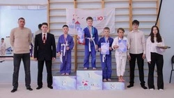 Сахалинские новички-дзюдоисты впервые вышли на татами и получили свои первые награды