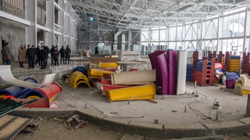 Гостиницу с аквапарком в Южно-Сахалинске обещают открыть в этом году