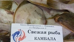 Жителям Поронайска привезли свежий улов камбалы по 80 рублей за килограмм