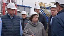 Валерий Лимаренко проверил ход строительства новой газовой котельной в Поронайске