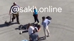 Машина сбила и протащила мальчика на несколько метров в Южно-Сахалинске