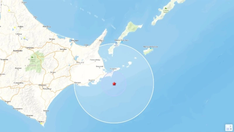 Отголоски землетрясения у берегов Хоккайдо достигли Курил