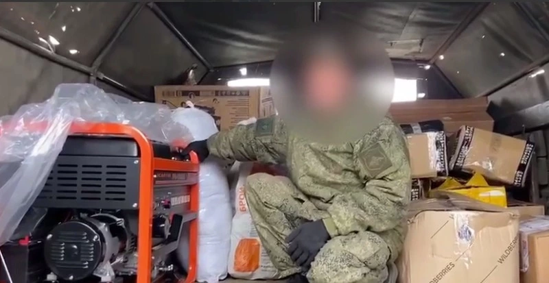Участник СВО поблагодарил волонтеров «Сахалин#МыВместе» за доставленный генератор 