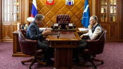 Хорошавин обсудил сотрудничество с аппаратом МИД РФ