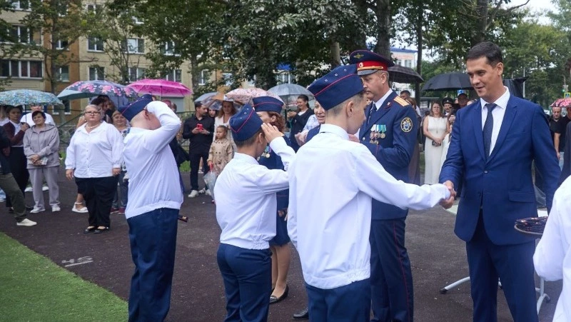 Первый кадетский класс Следкома открыли в Южно-Сахалинске