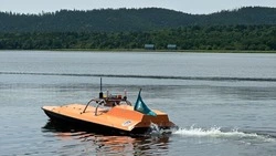 На озере Тунайча открыли полигон для испытаний безэкипажных катеров