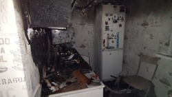 Кухню в одной из квартир Тымовского спасатели потушили за считанные минуты