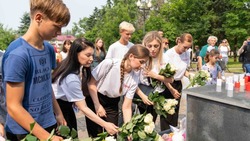 В Южно-Сахалинске почтили память погибших детей Донбасса