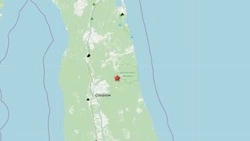 Землетрясение произошло в ночь на 13 сентября возле села в Тымовском районе