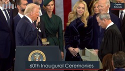 Дональд Трамп официально стал 47-м президентом США