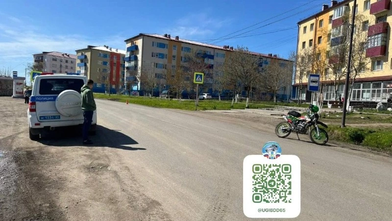 Ребенок получил травмы в результате наезда мотоцикла в Углегорском районе 16 мая