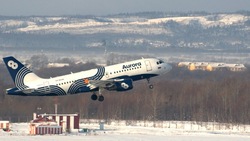 Росавиация расследует появление вмятины на самолете «Авроры» 