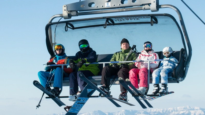 На Сахалине открыли горнолыжный сезон