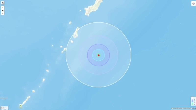 Землетрясение магнитудой 4 балла произошло возле Парамушира ночью 2 ноября 
