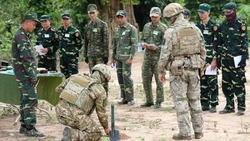 Российские военные обучили спецназ Лаоса взрывному делу и инженерной подготовке